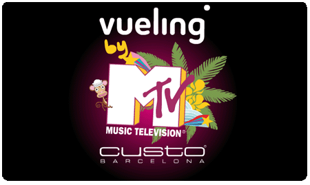 Vueling: Mtv & Custo Barcelona