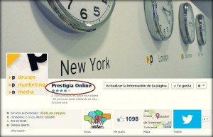 Fan Page de Prestigia Online