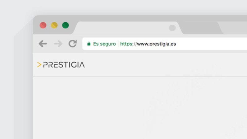 HTTPS Prestigia Web