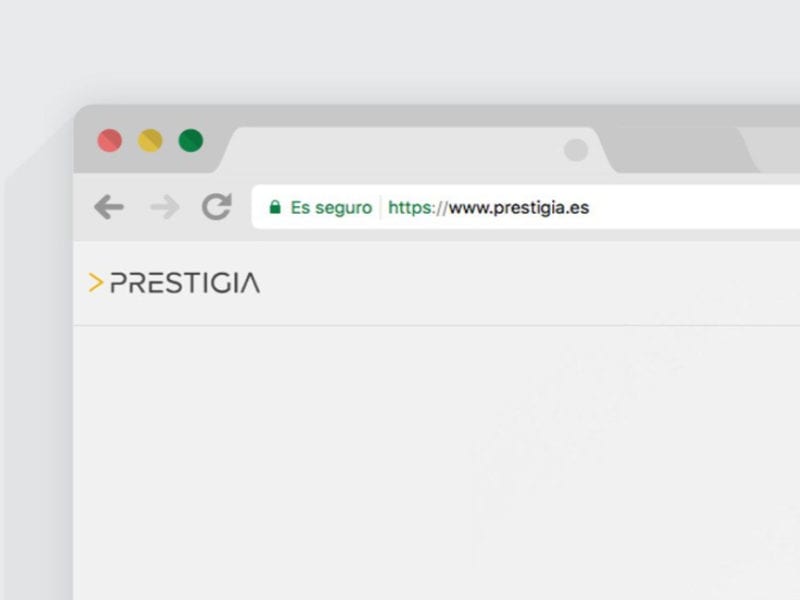 HTTPS Prestigia Web