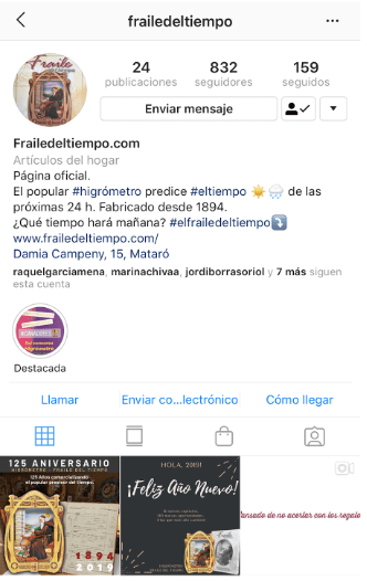 Perfil Instagram Empresa