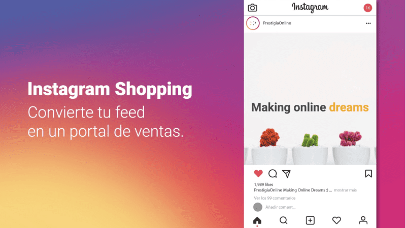 Instagram Shopping Gestión