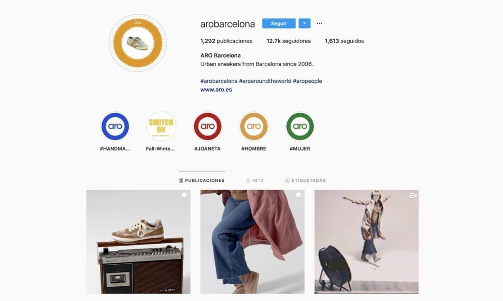 AroBarcelona Social commerce