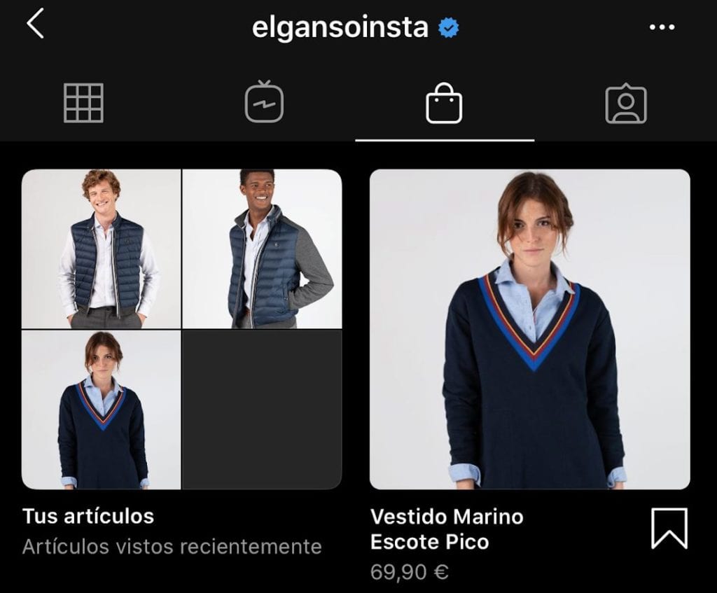 Elgansoinsta social commerce